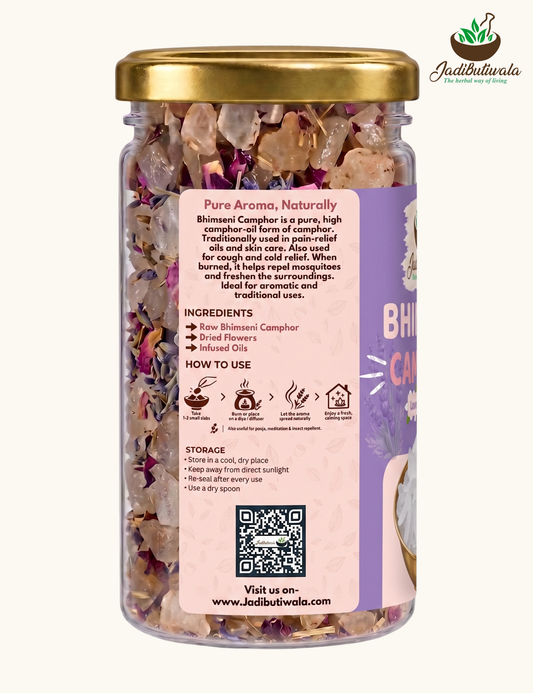 Bhimseni Camphor Blend- Lavender 100g
