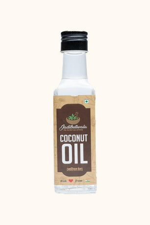 Cold Pressed Coconut Oil- (शुद्ध नारियल तेल) - Jadibutiwala