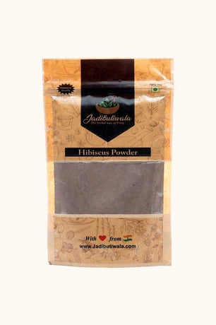 Hibiscus Flower Powder (गुड़हल पाउडर) - Jadibutiwala