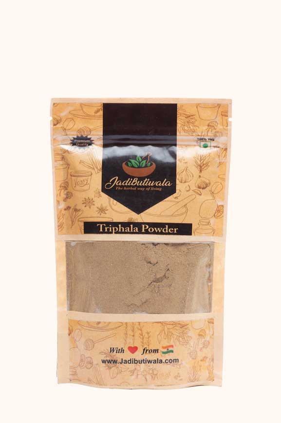 Triphala Powder (त्रिफला पाउडर) - Jadibutiwala