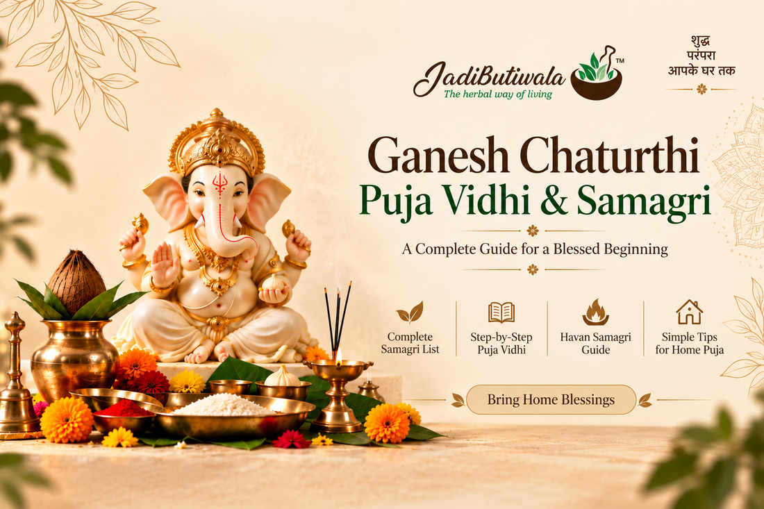 Ganesh Ji Poojan Vidhi & Samagri List