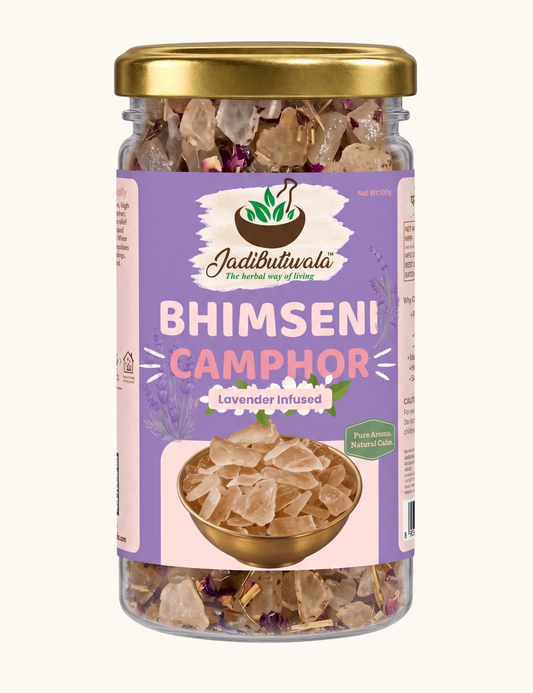 Bhimseni Camphor Blend- Lavender 100g