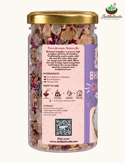 Bhimseni Camphor Blend- Lavender 100g