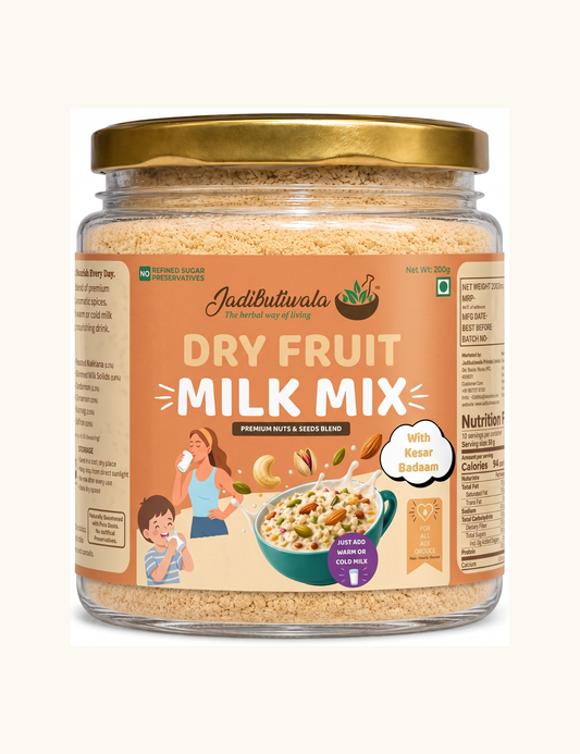 Dry Fruits Milk Mix Powder-Kesar Badaam 200Gms