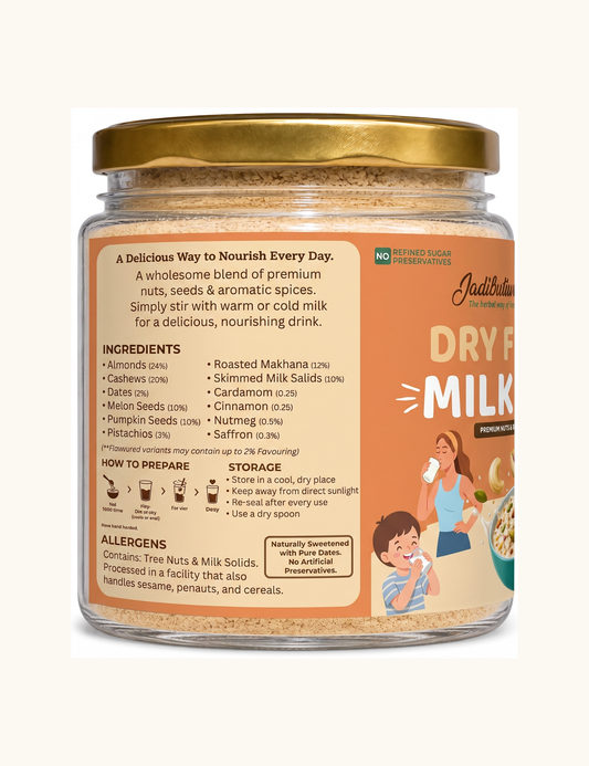Dry Fruits Milk Mix Powder-Kesar Badaam 200Gms