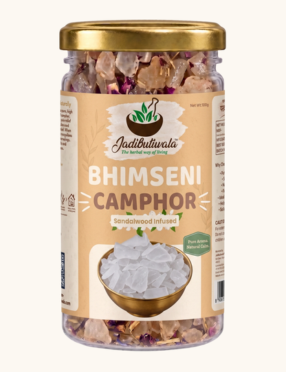 Bhimseni Camphor Blend- Sandalwood 100g