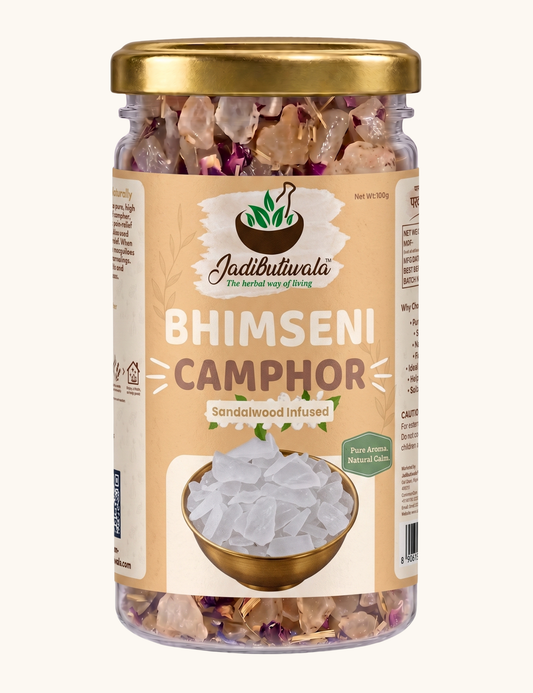 Bhimseni Camphor Blend- Sandalwood 100g