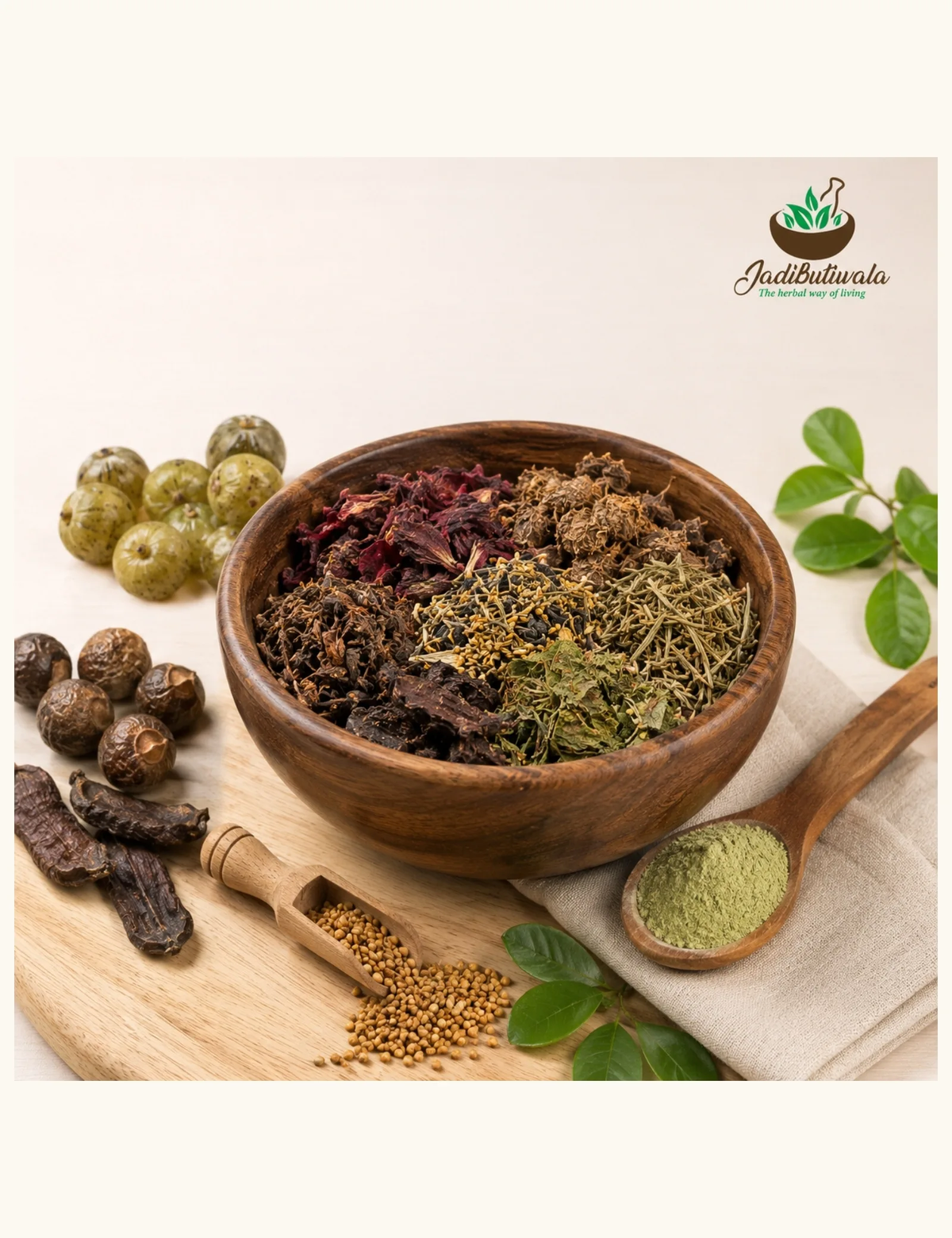 8 in 1 Herbal Hair Care Mix (Raw Herbs)