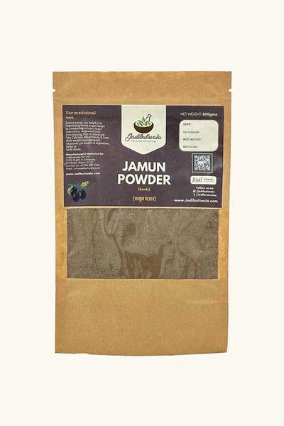 Jamun Seed Powder | Pure Ayurvedic Powder for Daily Wellness | Jadibutiwala