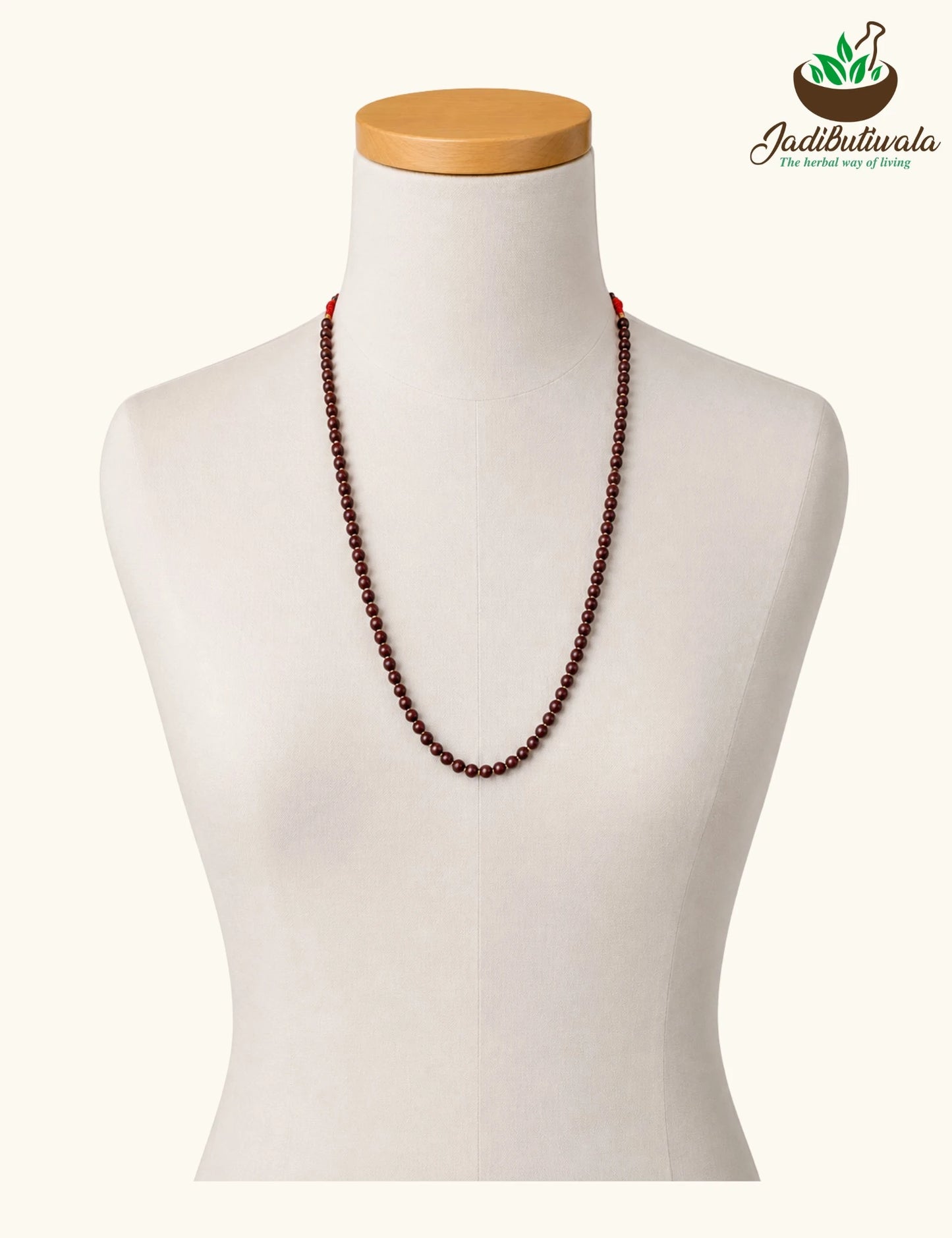 Red Sandalwood Mala-108 Beads (8mm)