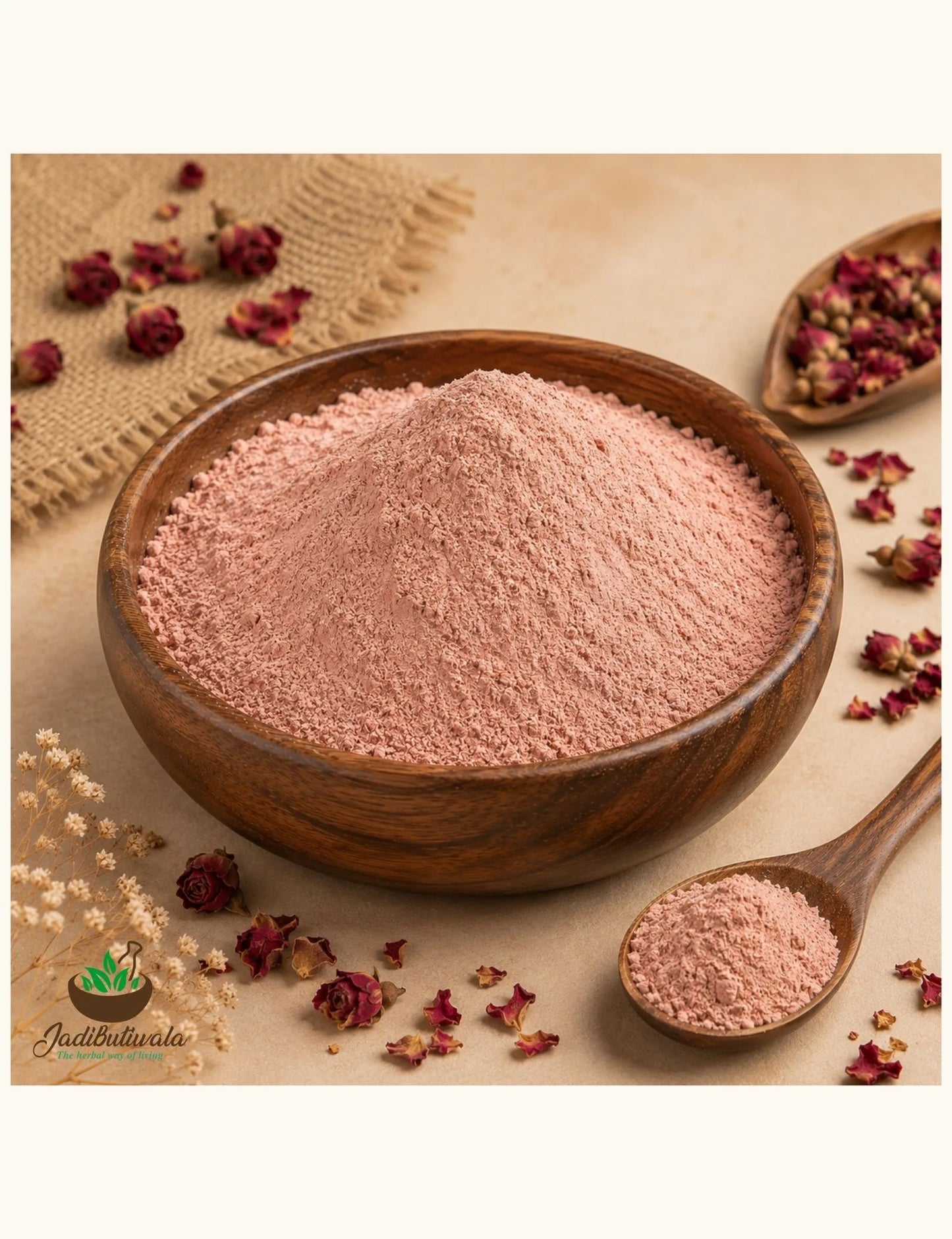 Rose Petal Powder (गुलाब पत्ती पाउडर)