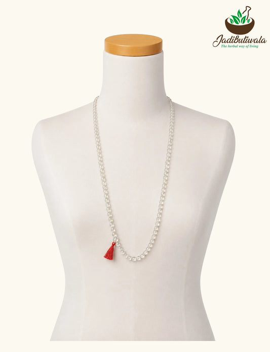 Sphatik Mala 108 Beads for Mantra Chanting & Daily Wear